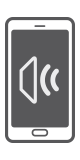 ikona servis oprava mikrofonu mobilního telefonu